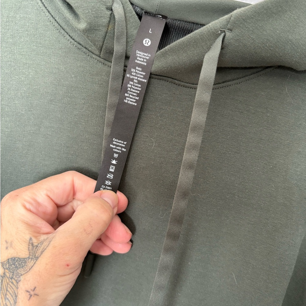 Lululemon Green Hoodie
